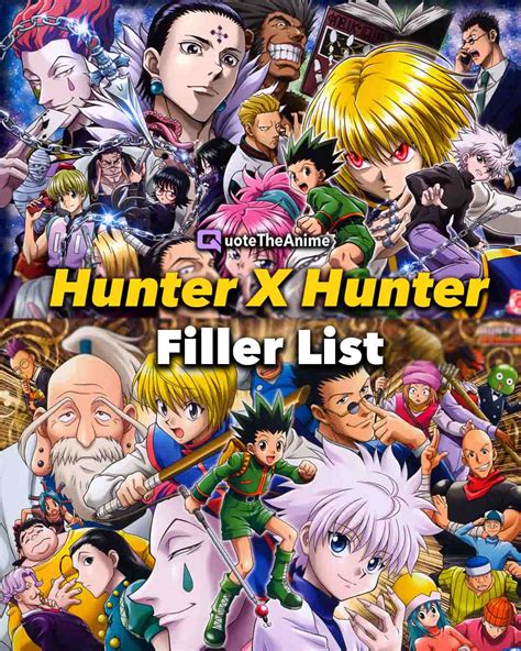 hxh 1999|hxh 1999 filler list.